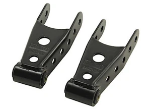 Belltech 2" Lowering Shackles 19-24 FOR Chevy Silverado GMC Sierra 1500 2WD 4WD - Picture 1 of 1