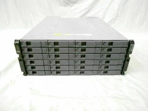NetApp DS4246 Disk Array Shelf W/ 24x SAS SATA Trays 2x IOM6 Expansion JBOD - Picture 1 of 2