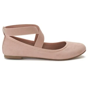 Damenschuhe rosa Riemchen-Flats Größe 7 Seadragon Büro Weihnachten so neu - Bild 1 von 5