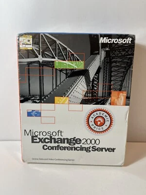Microsoft Exchange 2000 Conferencing Server NEW SEALED - READ DESCRIPTION! - Image 1 of 4