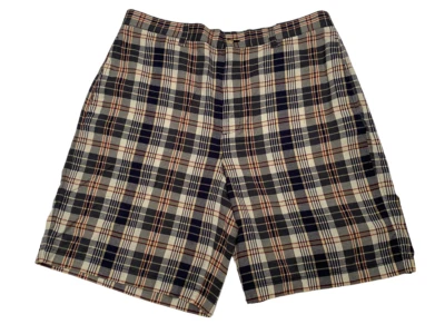 Pantalones Cortos Ligeros T. Harris Para Hombre Multicolor A Cuadros 4 Bolsillos Algodón Talla 36  Foto 1 de 4