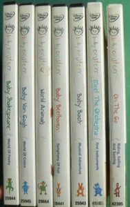 Baby Einstein 7-DVDs Ages 0-3 So Cute! Instruments,Poetry,Colors,Animals,Vehicle - Imagen 1 de 4