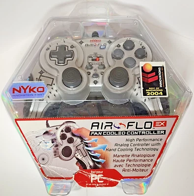 Nyko Air Flo EX Controller PC Fan Cooled USB Video Games Windows Compatible New - Image 1 of 4