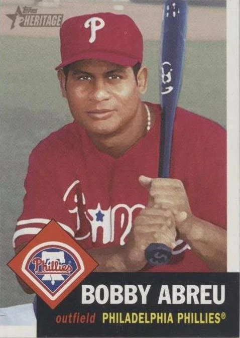 2002 Topps Heritage - Bobby Abreu #224