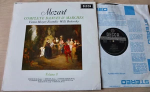 DECCA SXL 6247 WB MOZART COMPLETE DANCES & MARCHES VOL 8 LP (1971) EX ENGLAND - Bild 1 von 2