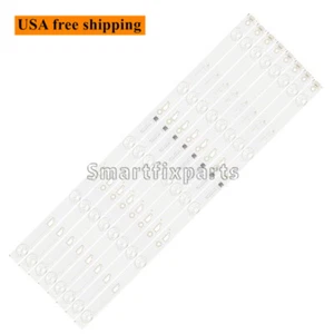 ODM-49-D1600-8X5 3030C LED Backlight Strips (8) 49L510U18 49U3600C 49E301 - Picture 1 of 4
