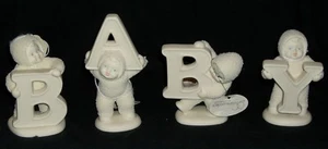 Snowbabie Baby Shower Dept 56 Knickknack Xmas Rare Snowbaby Figurine Collectible - Picture 1 of 1