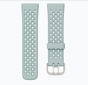 Fitbit Sport Band LARGE - 24mm Sea Blue/Ocean for Sense 2 Sense Versa 4 Versa 3 - Zdjęcie 1 z 4