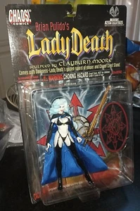 Chaos Clayburn Moore Lady Death Evil Ernie Purgarory Lady Demon Figure Set RARE - Picture 1 of 8