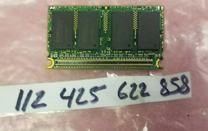 1GB 2RX16 DDR2-667 PC2-5300 PC22 5300 214PIN MicroDimm DUAL RANK 64x16 5-5-5 - Picture 1 of 1