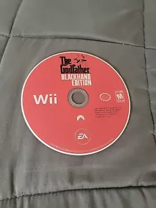 The Godfather - Blackhand Edition (Nintendo Wii, 2007) solo disco - probado - Imagen 1 de 4