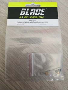 E flite Blade 130x feathering spindle w/O rings, bushings BLH3712 - Picture 1 of 1