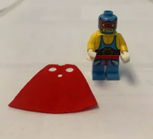 lego minifigures series 1 8683 - Super Wrestler w/Cape - Picture 1 of 1