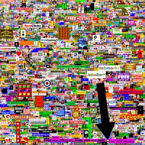 200 Pixels on MillionDollarHomepage.com linked to Kvcards.com - Picture 1 of 4