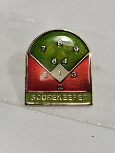 OA- BASEBALL SCOREKEEPER PIN #25526 - Picture 1 of 5