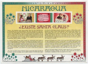 NICARAGUA 1973 Natale in foglietto MNH** - Bild 1 von 1