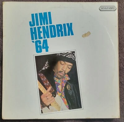 JIMI HENDRIX - JIMI HENDRIX '64.  1973 UK BLUES ROCK 12" COMPILATION L.P. - Image 1 of 4