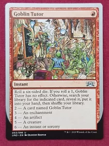 Magic The Gathering TUTOR DUENDE NO SANCIONADO tarjeta roja Magic The Gathering Magic The Gathering - Imagen 1 de 2