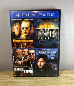 4 Film Pack: Quicksand, Ticker, Fall Time, & Beyond The Law - DVD 4 Disc Set - Picture 1 of 5