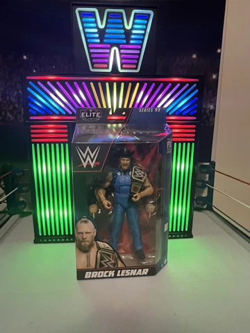 Brock Lesnar - Series 99 - Chase Variant Blue WWE Elite Collection In Hand! Cover