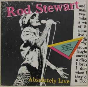 Rod Stewart ‎– Absolutely Live (2LP) Stereo, Gatefold Greek press 1982 LIKE NEW - Picture 1 of 2