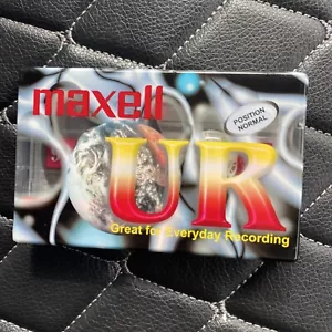 Maxell UR90 Leere Audiokassette - 90 Minuten Band Neu Versiegelt - Bild 1 von 2