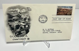 US FDC 1990 Puas America Grand Canyon - Picture 1 of 2