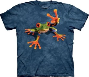 The Mountain Erwachsenen T-Shirt "Victory Frog" - Bild 1 von 18
