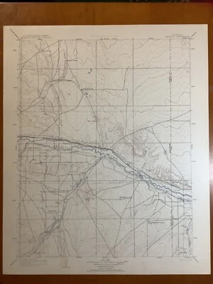 original 1904 USGS map of Nepesta, Fowler, Vineland, Avondale, CO - Image 1 of 4