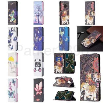 Case For Nokia 5.4 3.4 2.4 1.4 1.3 5.3 2.3 C1 X10 Pattern Leather Flip Wallet - Image 1 of 4
