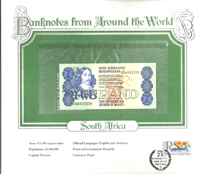 World Banknotes South Africa 1983 2 Rand P-118d UNC CG6510358 - Image 1 of 2