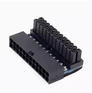 ATX 24Pin Fe to 24pin Male 90° Adapter Part Einheit for Raijintek Styx microATX - Picture 1 of 1