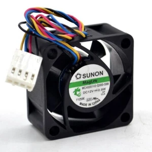 For SUNON MC40201V2-Q000-S99 4020 40mm 12V 0.9W 4 wires PWM cooling fan - Picture 1 of 3