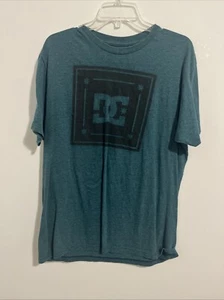 DC Trademark Herren Rundhalsausschnitt Kurzarm T-Shirt Deep Teal Heather (LARGE) - Bild 1 von 3
