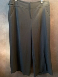 ELLE size 14 NWT black wide leg pants women 🧡 - Picture 1 of 11