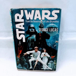 1976 Star Wars From The Adventures Of Luke Skywalker By George Lucas Book T5 - Picture 1 of 3