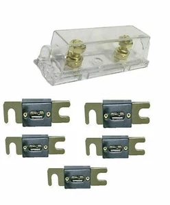 IMC Audio ANL Fuse Holder with (5) 125 Amp Gold Fits 0/2/4 Gauge Wire - Picture 1 of 1