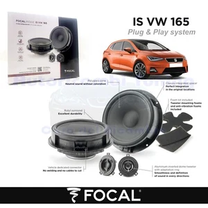Casse Altoparlanti anteriori FOCAL plug e play IS VW 165 120w per SEAT IBIZA V - Imagen 1 de 13