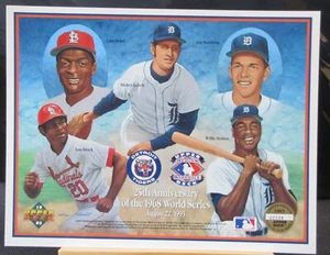 UPPER DECK 25TH ANNIVERSARY OF 68 WORLD SERIES - Picture 1 of 1