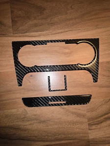 Fits Audi TT MK1 8N 2001-2006 Real Carbon Fiber Air Conditioning Cover New Black - Picture 1 of 3