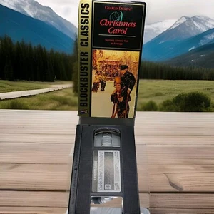 Blockbuster VHS Video Classic Charles Dicken's A Christmas Carol 1994 - Picture 1 of 8