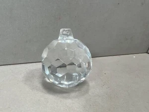PENDAGLIO/GLOBO DIAM 4 CM. IN CRISTALLO PER RICAMBI LAMPADARI VINTAGE - Foto 1 di 3