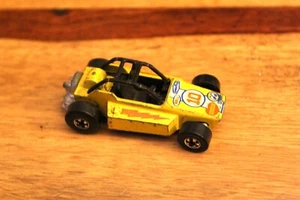 Vintage 1975 Hot Wheels Giallo #10 Rock Buster Hong Kong - Foto 1 di 6