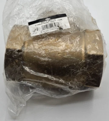 "Válvula de retención oscilante de latón EZ-FLOW 20431LF 2"" IPS" Foto 1 de 4