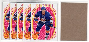 1X JOHN TAVARES 2013 14 O Pee Chee Retro BOX BOTTOM MINT Blank Back OPC LEAFS