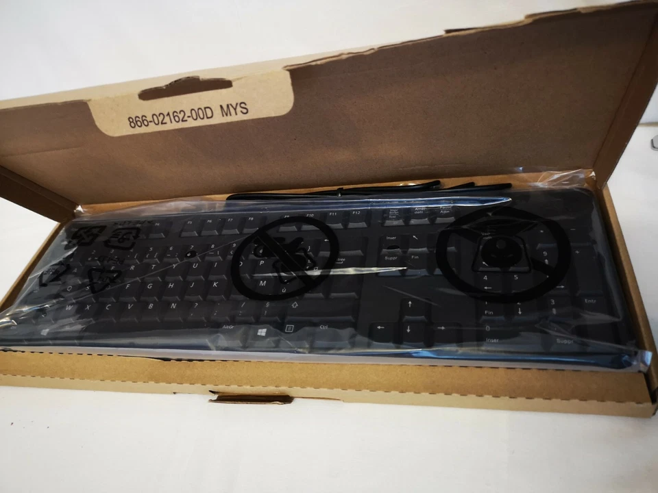 Dell Keyboard French Language Black Slim (1043100) - Image 1 of 4