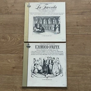 Opera Box Sets: "La Favorita" & "L' Amico Fritz", Cetra Everest, FACTORY-SEALED - Picture 1 of 9