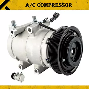 Compresor de aire acondicionado 58183 para 2001 2002 2003 2004 2005 2006 Hyundai Santa Fe 2,7 L V6 - Imagen 1 de 12