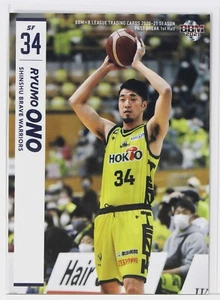 RYUMO ONO (BRAVE WARRIORS) -2021 B.LEAGUE Basketball Trading Card 1st Half - Picture 1 of 3