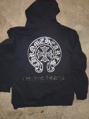 Sudadera con Capucha Chrome Hearts Matty Boy Manga Larga Verde, Algodón, Para Hombre Talla L Foto 1 de 4